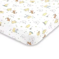 Nojo Classic Pooh Mini Crib Sheet