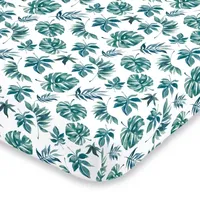 Nojo Super Soft Floral Crib Sheet