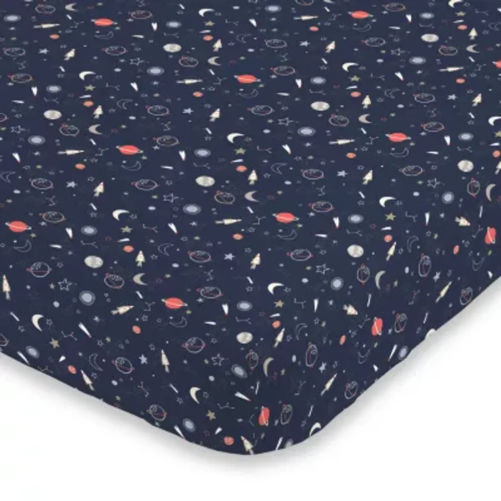 Nojo Super Soft Space Crib Sheet