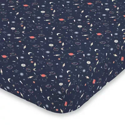 Nojo Super Soft Space Crib Sheet