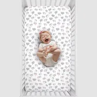 Nojo Super Soft Sloth Crib Sheet