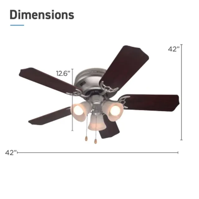 Black+decker BCF5211 Ceiling Fan 52 inch, Brown