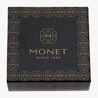 Monet Jewelry Gold Tone Gold Tone Cross Compact Mirror