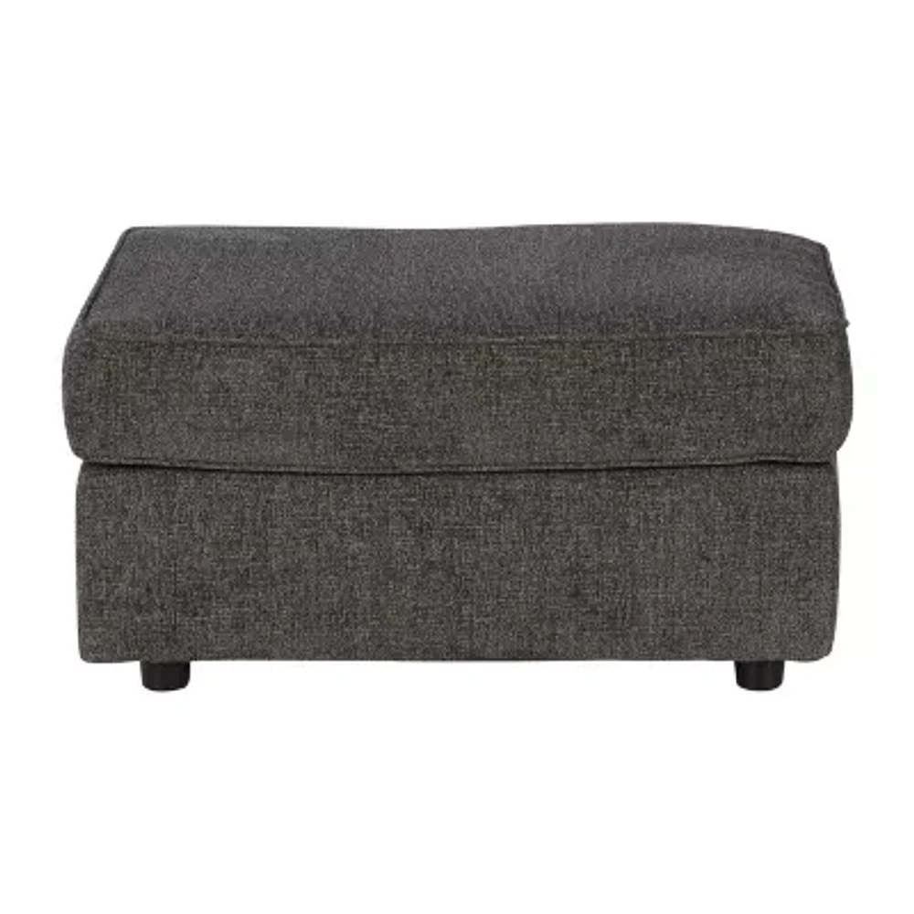 Signature Design by Ashley Cascilla Upholstered Ottoman