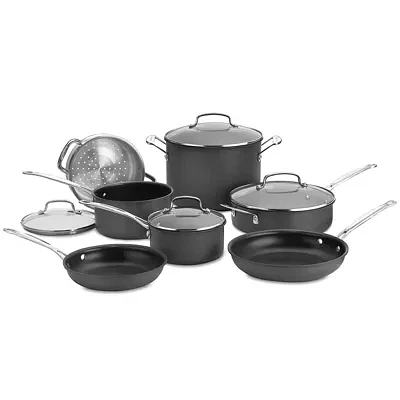 Cuisinart® Chefs Classic 11-pc. Hard-Anodized Cookware Set