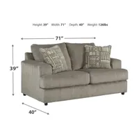 Signature Design by Ashley® Soletren Track-Arm Loveseat