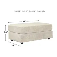 Signature Design by Ashley® Soletren Upholstered Ottoman