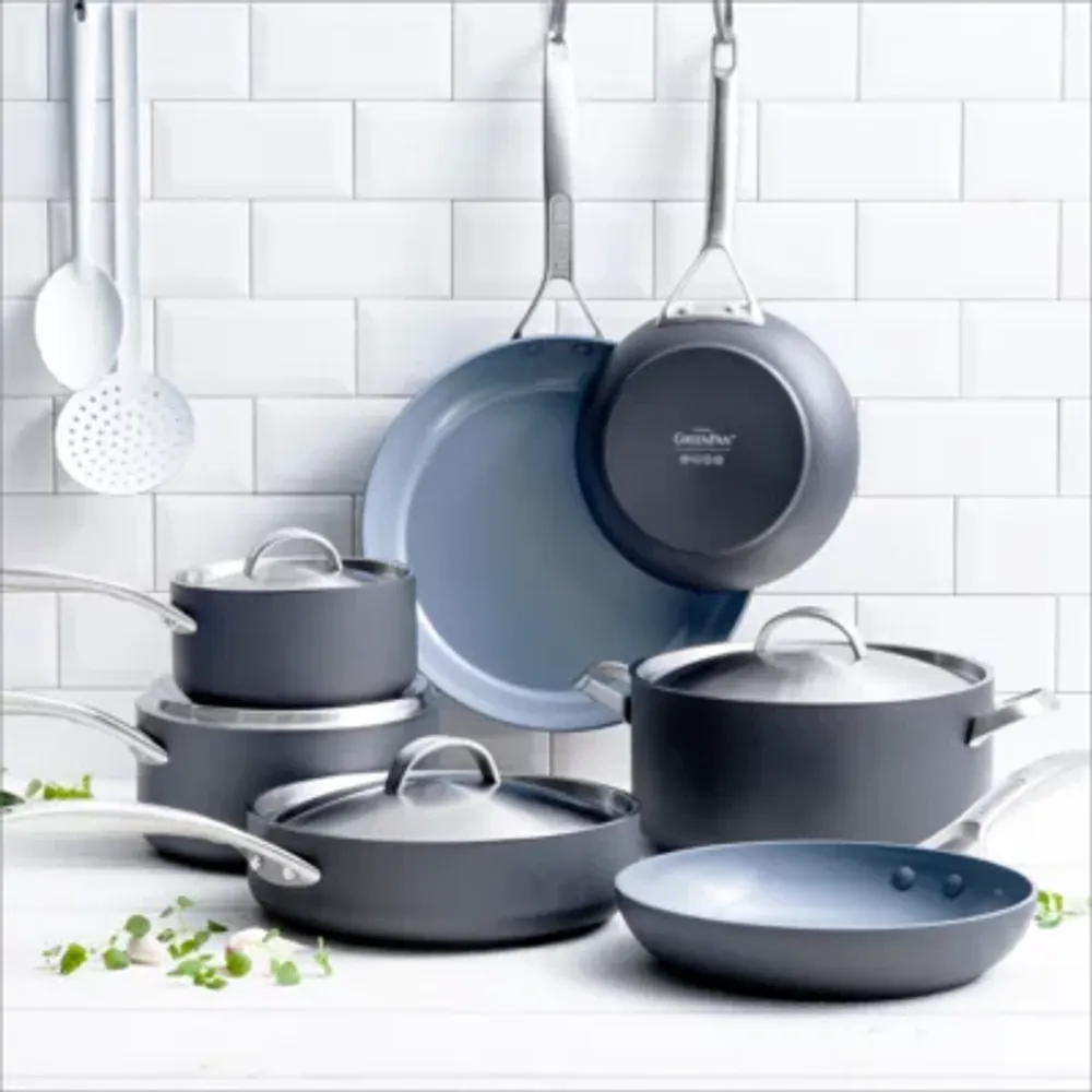GreenPan Paris Pro Healthy Hard Anodized Ceramic Non-Stick 11-pc. Cookware Set
