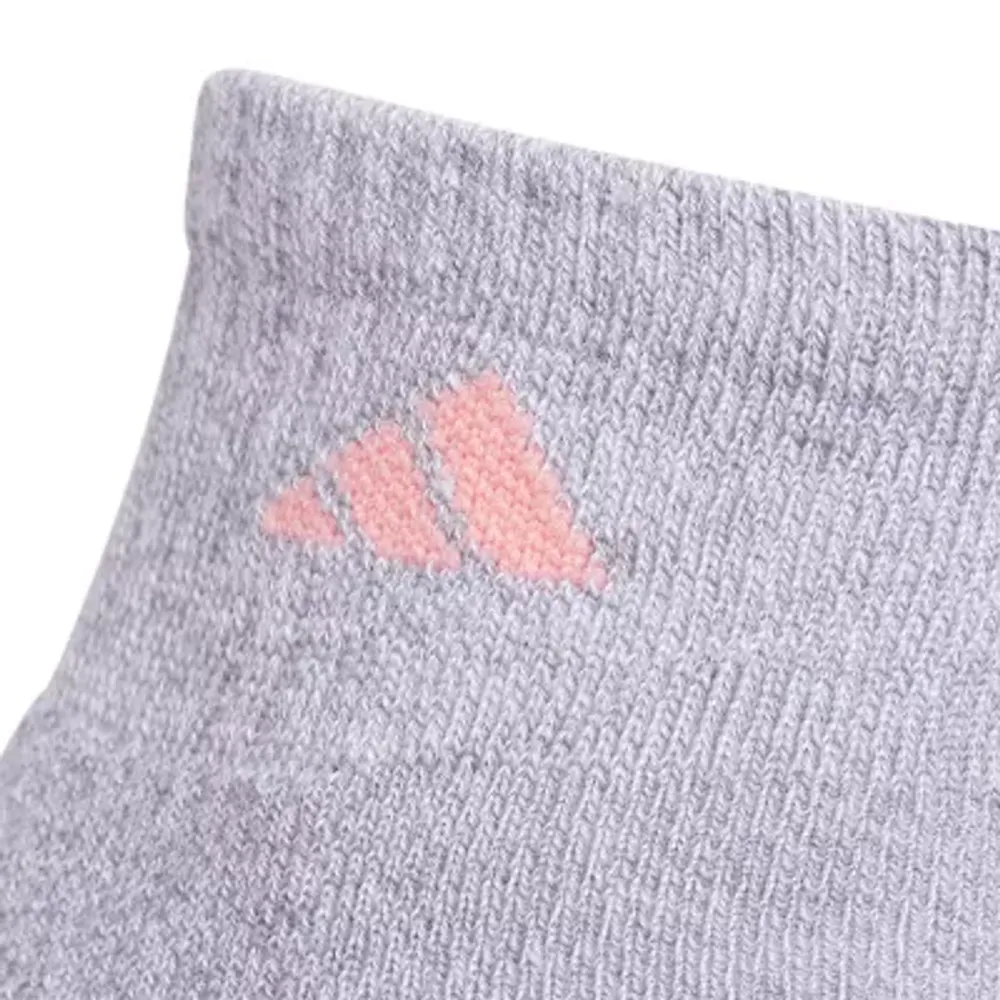 adidas Cushioned 6 Pair Quarter Ankle Socks Womens