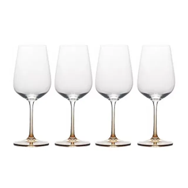 Mikasa Gianna Ombre Red Wine Glasses, Set of 4