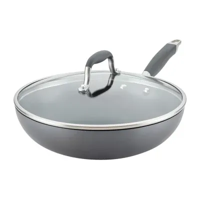 Anolon Advanced Home Hard Anodized 12" Frying Pan with Lid