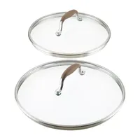 Anolon Advanced Home 2-pc. Glass Pan Lids