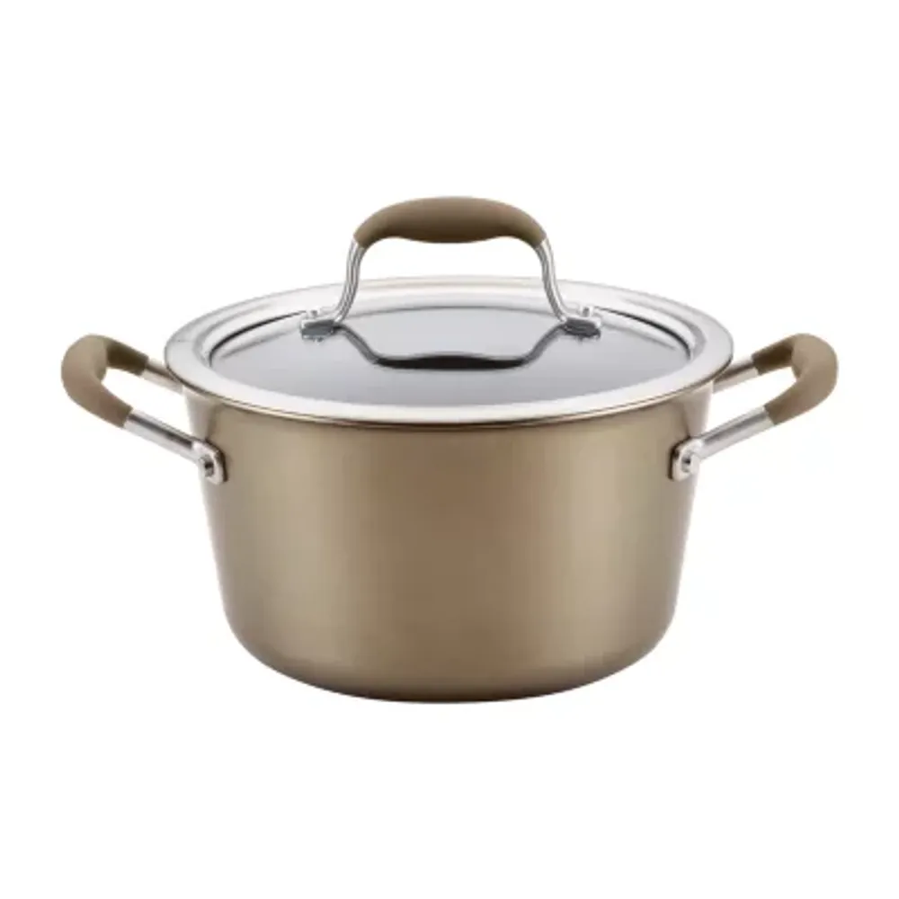 T-Fal Stainless Steel 12.-qt. Stockpot with Lid, Color: Stainless Steel -  JCPenney