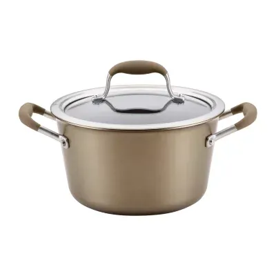 Anolon Advanced Home Hard Anodized 4.5-qt. Sauce Pan with Lid