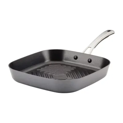 Rachael Ray Cook + Create hard Anodized 11" Square Deep Non-Stick Grill Pan