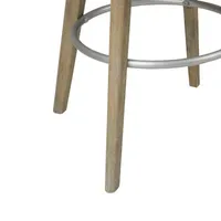 Madison Park Walsh Bar Stool Upholstered Swivel