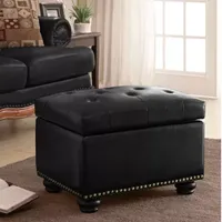 Designs4comfort 5th Avenue Storage Ottoman