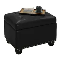 Designs4comfort 5th Avenue Storage Ottoman