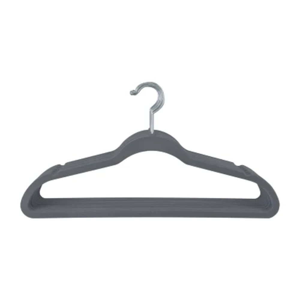 Simplify Super Slim Velvet Plastic Hangers