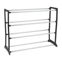 Home Expressions 4-Shelf Shoe Rack, Color: Grey - JCPenney