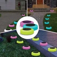 Bell + Howell Color Changing Solar Decorative Lights with Auto On/Off Lights and Weatherproof - 4 Pack 