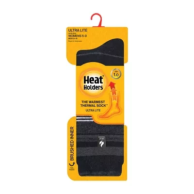 Heat Holders  Ultra Lite 1 Pair Crew Socks Womens