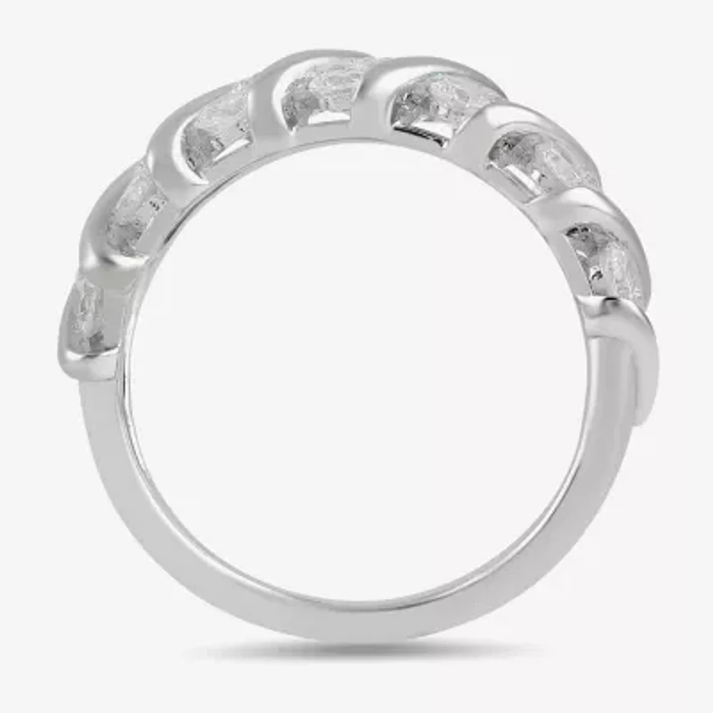(H-I / I1-I2) Womens 2 CT. T.W. Lab Grown White Diamond 10K Gold Cocktail Ring