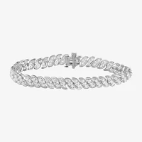 4 CT. T.W. Lab Grown White Diamond 10K or Yellow Gold Tennis Bracelet