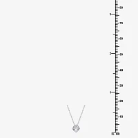 Ever Star (H-I / Si2-I1) Womens 1/4 CT. T.W. Lab Grown White Diamond 10K Gold Round Pendant Necklace