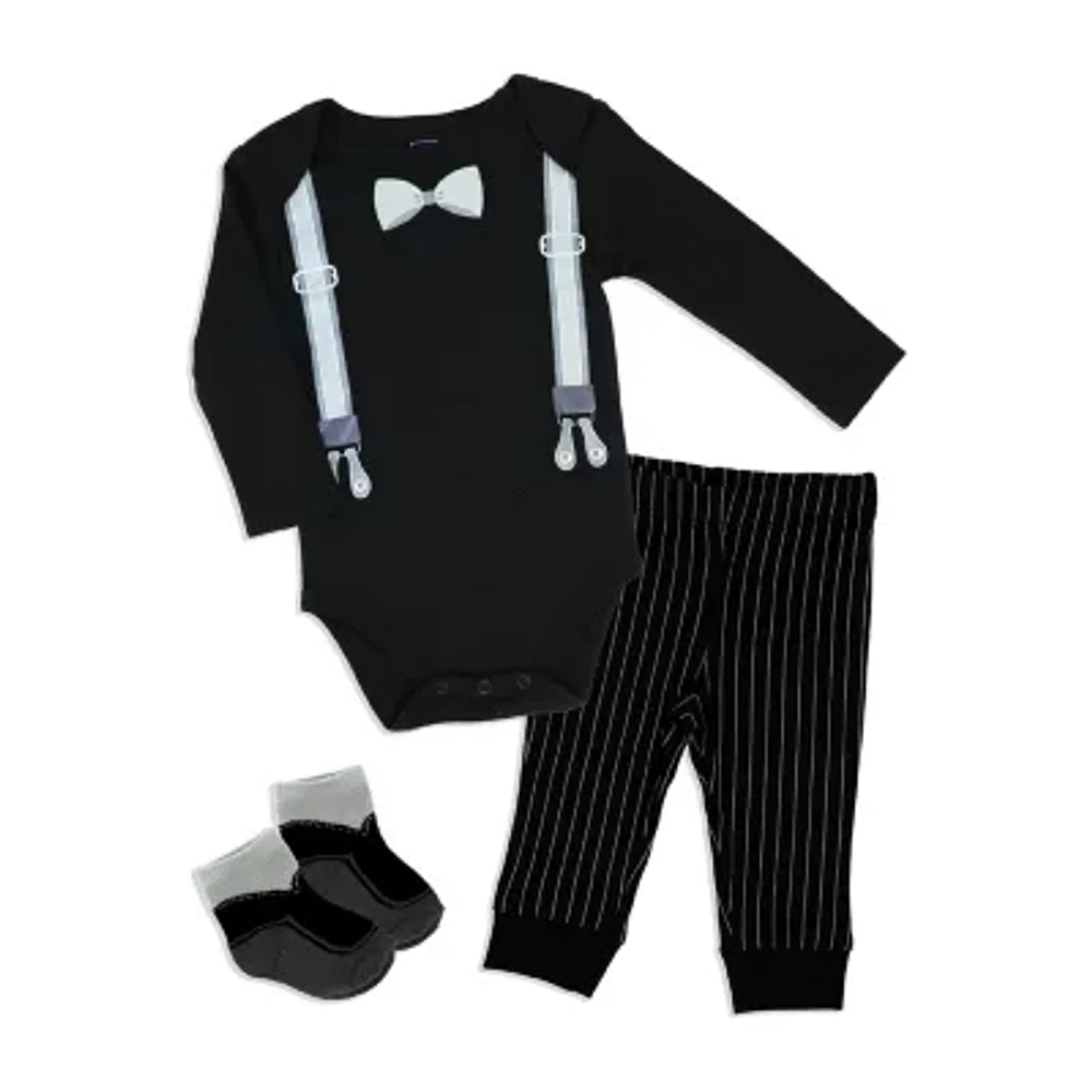 3 Stories Trading Company Baby Boys 3-pc. Pant Set