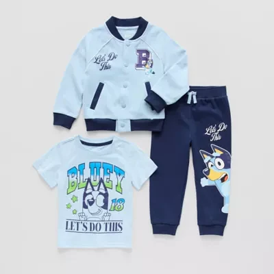 Toddler Boys 3-pc. Bluey Pant Set