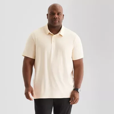Stylus Big and Tall Mens Regular Fit Short Sleeve Polo Shirt