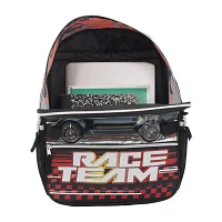 Licensed 5 Piece Hot Wheels Backpack Set with Matching Lunch Bag