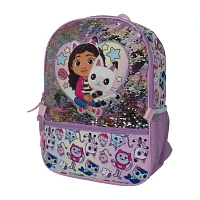 Licensed 5 Piece Gabby's Dollhouse Backpack Set with Matching Lunch Bag