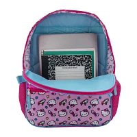 Licensed 5 Piece Hello Kitty Backpack Set with Matching Lunch Bag