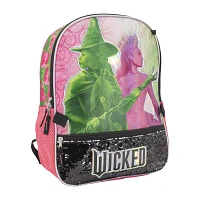 Licensed 5 Piece Wicked Backpack Set with Matching Lunch Bag