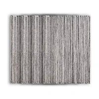 Lr Home Jade Striped 4 Pack Placemat