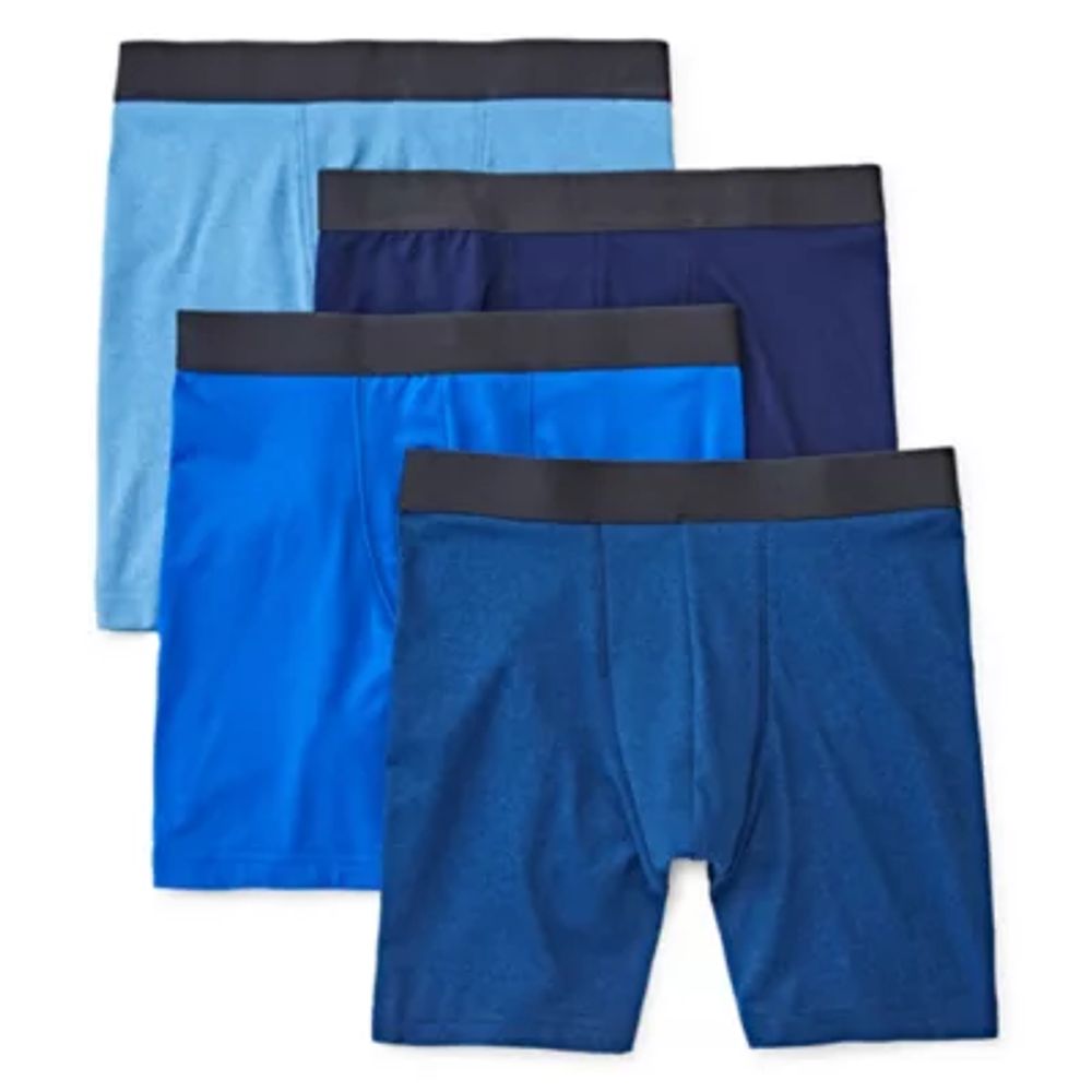 Arizona Little & Big Boys 4 Pack Boxer Briefs