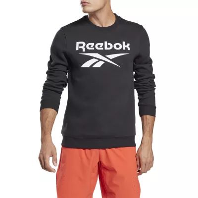 Reebok Mens Crew Neck Long Sleeve Sweatshirt