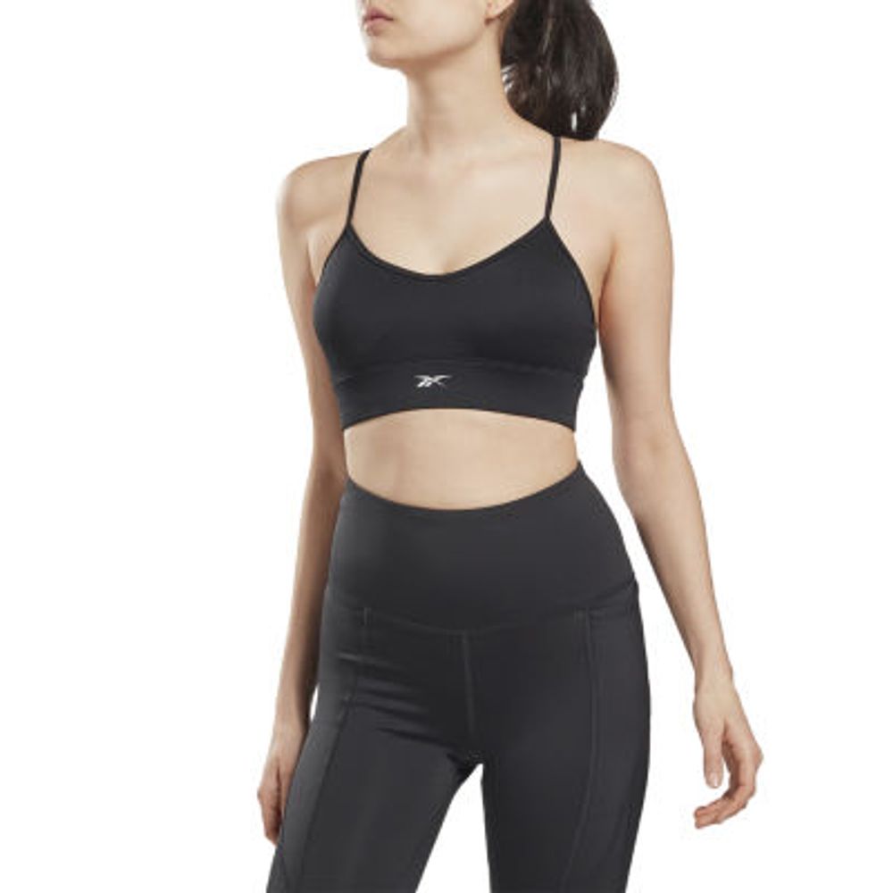 Xersion Train High Support Racerback Sports Bra, Color: Black - JCPenney