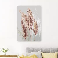 Lumaprints Blushing Pomp Grass Ii Canvas Giclee Canvas Art