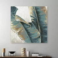 Lumaprints Banana Leaf Canvas Giclee Canvas Art