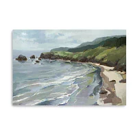 Lumaprints Seaside Cliffs Canvas Giclee Canvas Art