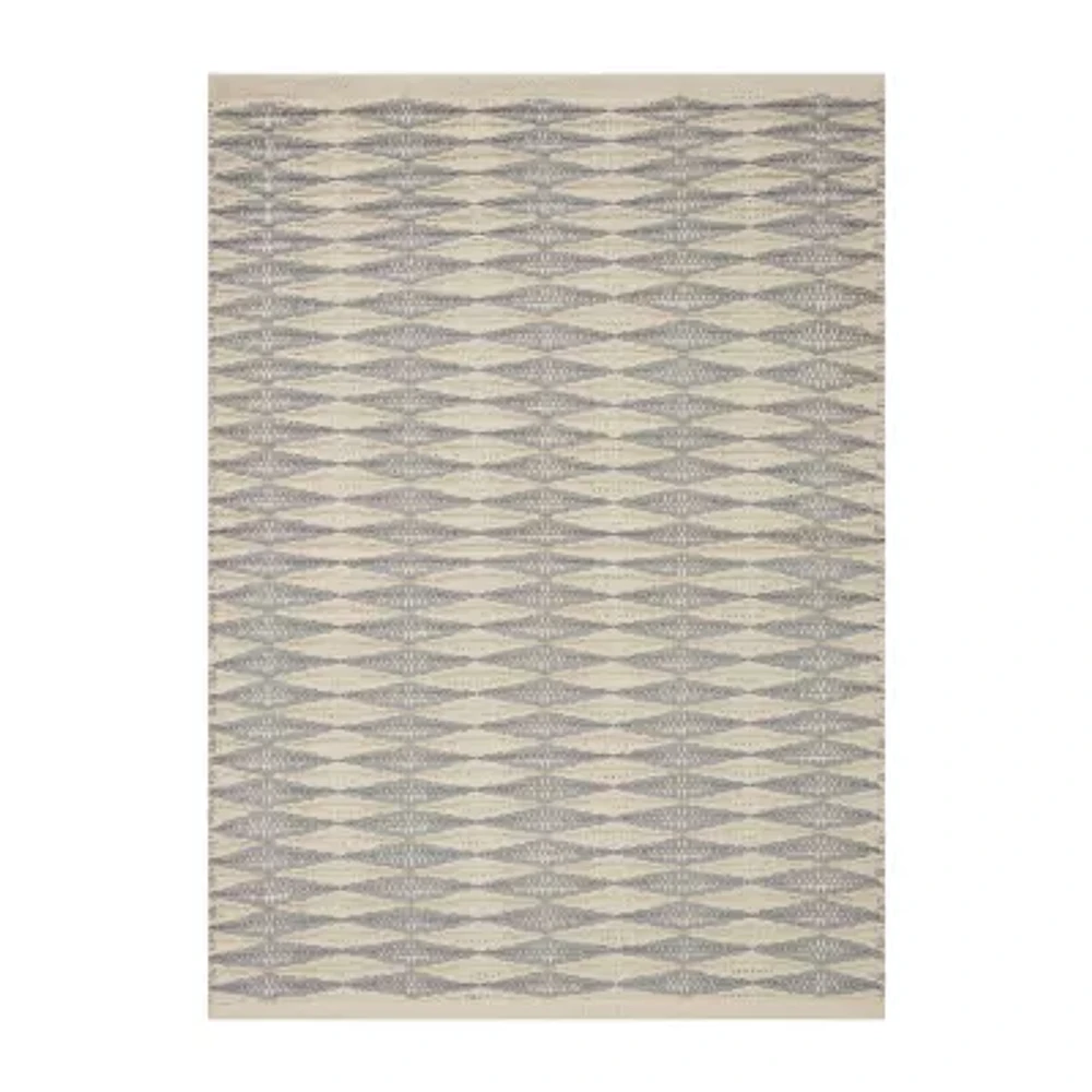 Loloi Ayda Cotton Flatweave Indoor Rectangular Accent Rug