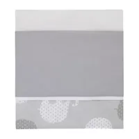 Nojo Gray Elephant 8-pc. Crib Bedding Set