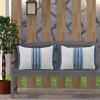 Vibhsa Handloom Woven Rectangular Throw Pillow