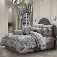 Queen Street Leonard 4-pc. Midweight Comforter Set