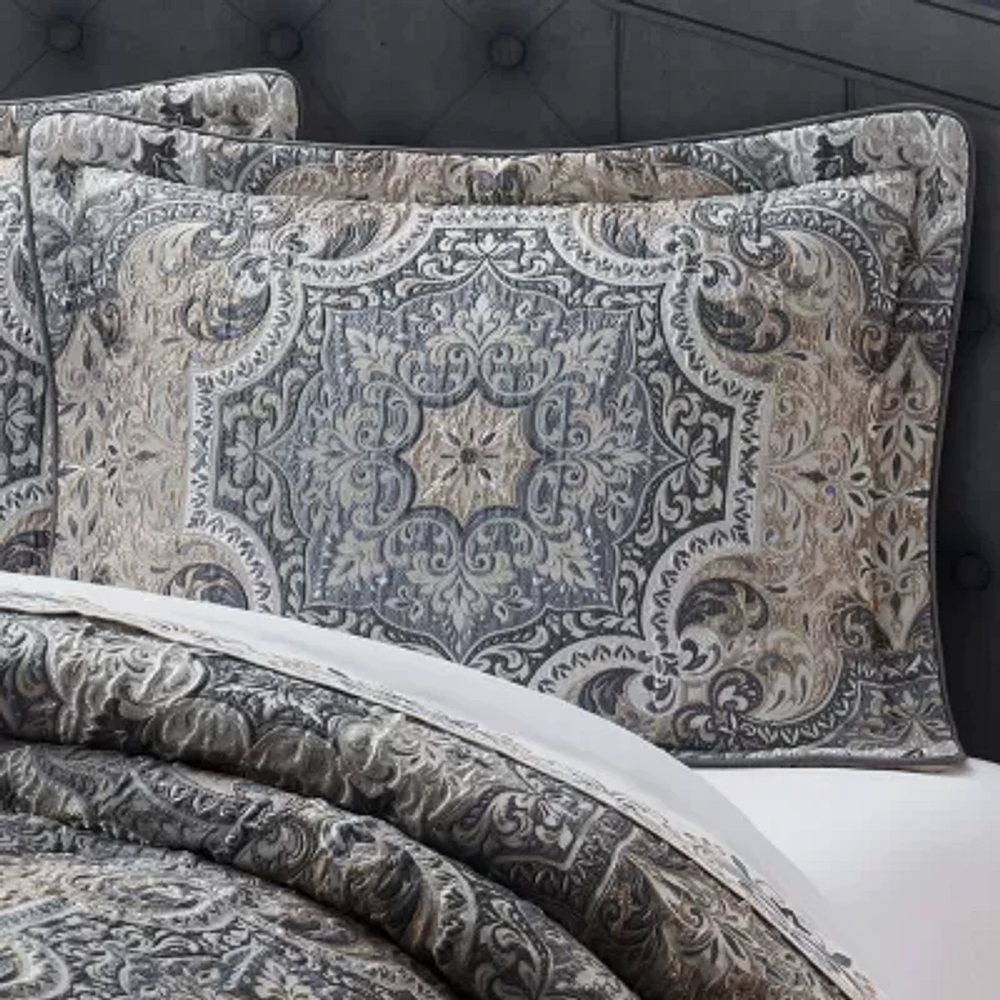Queen Street Leonard 4-pc. Midweight Comforter Set