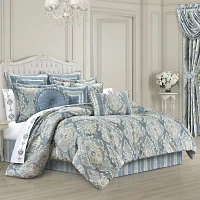 Queen Street Cesar 4-pc. Midweight Comforter Set