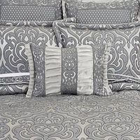 Queen Street Bylthe Pewter Rectangular Throw Pillow